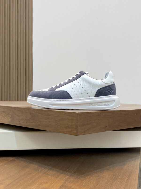 Louis Vuitton Men's High End Cowhide Leather Sports Shoes - Image 3