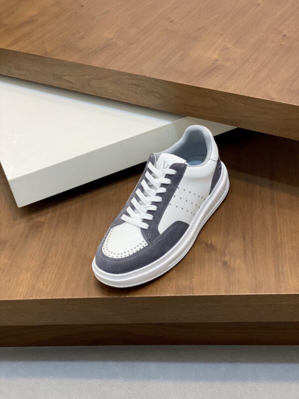 Louis Vuitton Men's High End Cowhide Leather Sports Shoes - Image 6