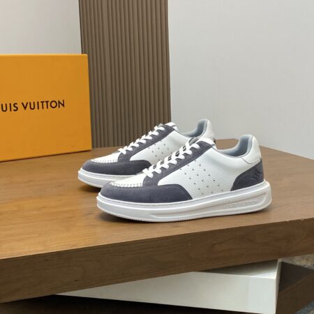 Louis Vuitton Men's High End Cowhide Leather Sports Shoes