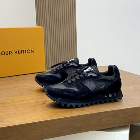 Louis Vuitton Anti Suede Calf Leather Casual Sports Shoes