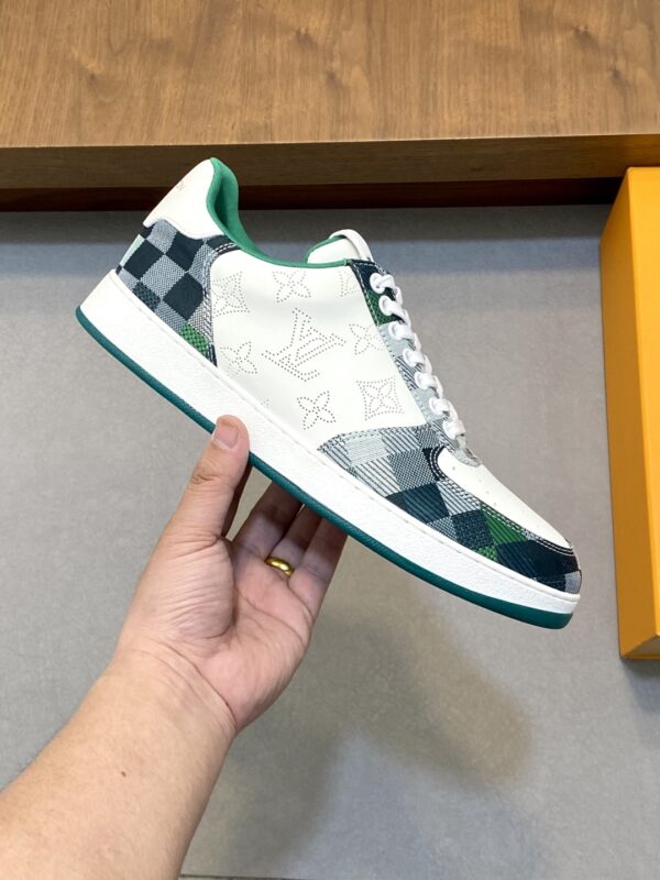 Louis Vuitton Nappa Calf Leather Casual Sports Shoes - Image 4