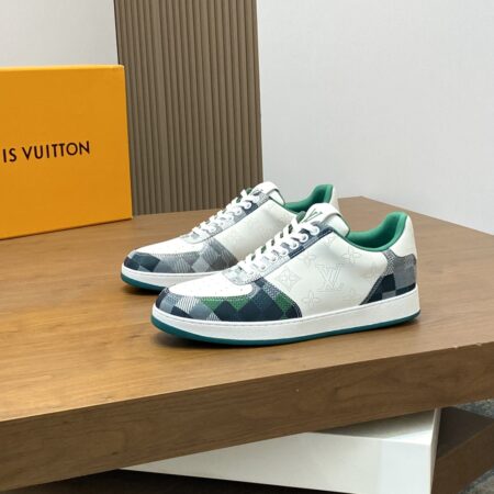 Louis Vuitton Nappa Calf Leather Casual Sports Shoes