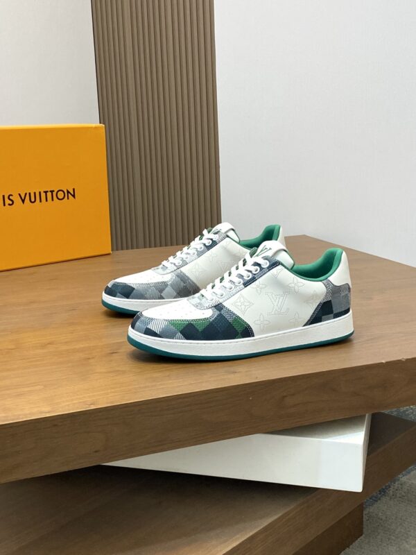 Louis Vuitton Nappa Calf Leather Casual Sports Shoes