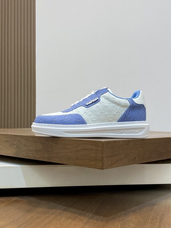 Louis Vuitton Cowhide Leather Breathable Casual Sports Shoes - Image 3
