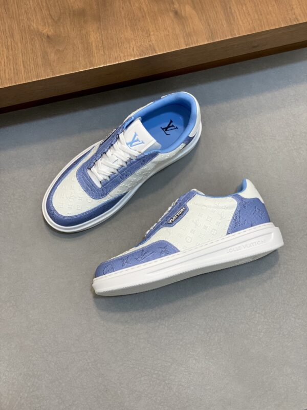 Louis Vuitton Cowhide Leather Breathable Casual Sports Shoes - Image 5