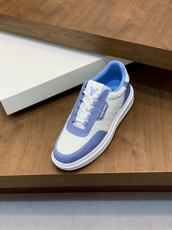 Louis Vuitton Cowhide Leather Breathable Casual Sports Shoes - Image 6