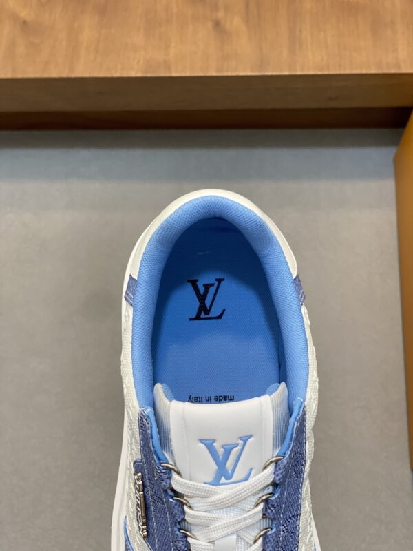 Louis Vuitton Cowhide Leather Breathable Casual Sports Shoes - Image 7