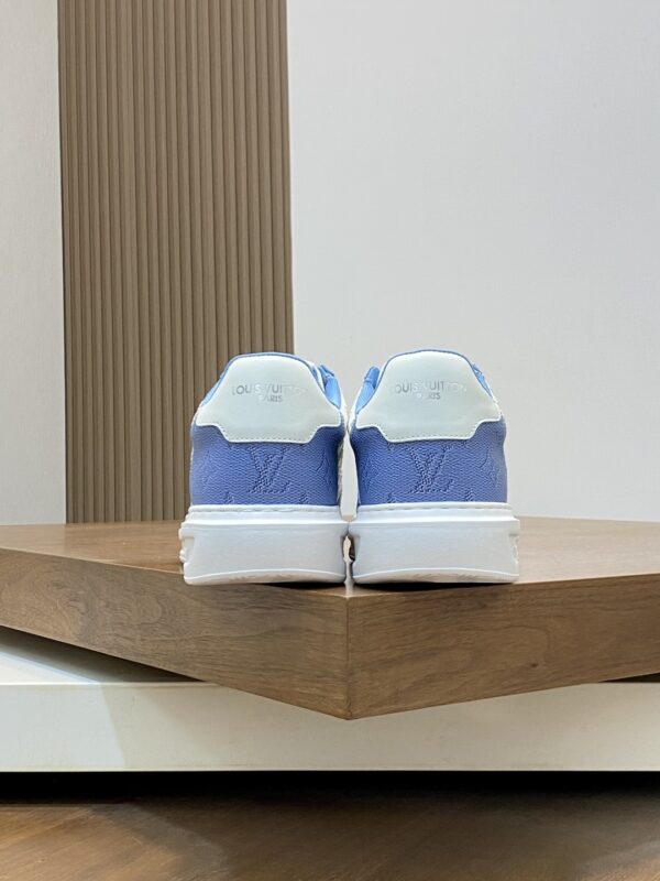Louis Vuitton Cowhide Leather Breathable Casual Sports Shoes - Image 8