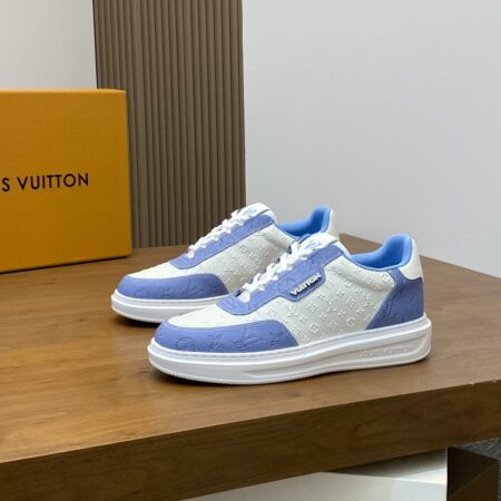 Louis Vuitton Cowhide Leather Breathable Casual Sports Shoes
