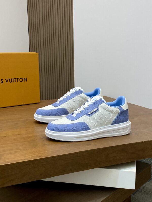 Louis Vuitton Cowhide Leather Breathable Casual Sports Shoes