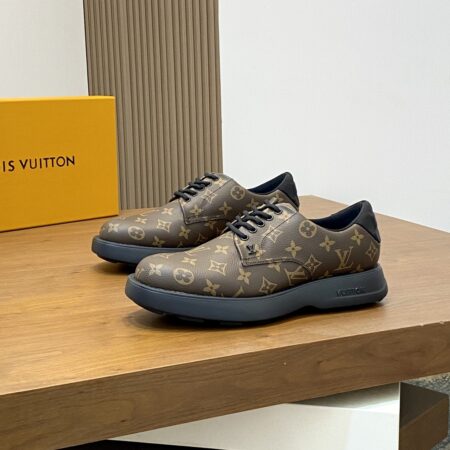 Louis Vuitton Men's Presbyopia Cowhide Leather Casual Dress Shoes