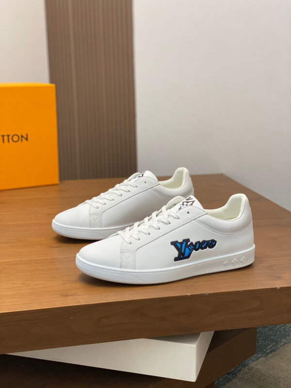 Louis Vuitton Men's Napa Calf Leather Casual Sports Shoes