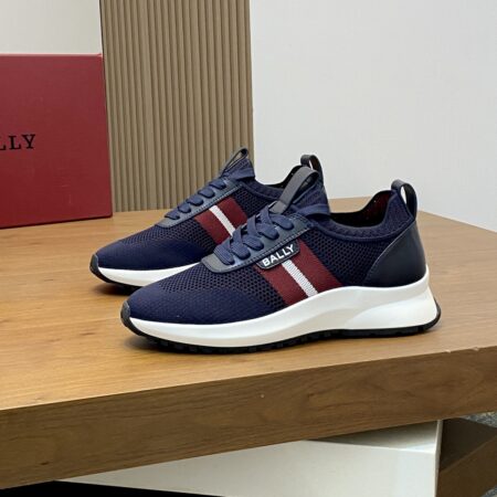 Bally Men's Flyknit Breathable Casual Sports Shoes
