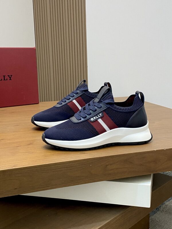 Bally Men's Flyknit Breathable Casual Sports Shoes