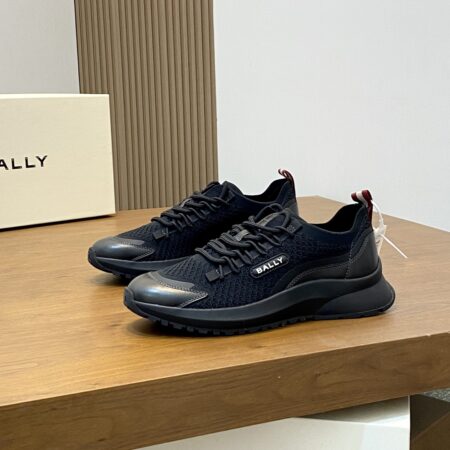 Bally New Men's Casual Knitted Fabric Sports Shoes