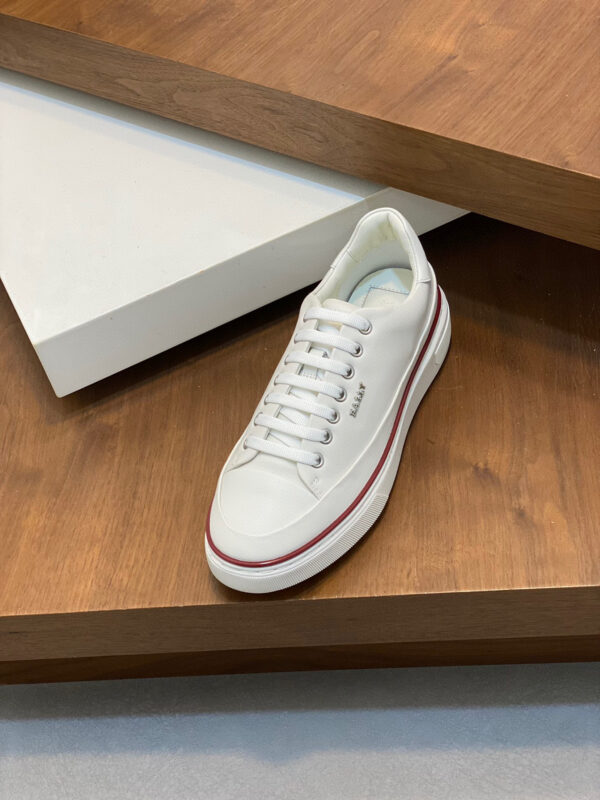 Bally Men's Nappa Calf Leather Casual Sports Shoes - Image 6