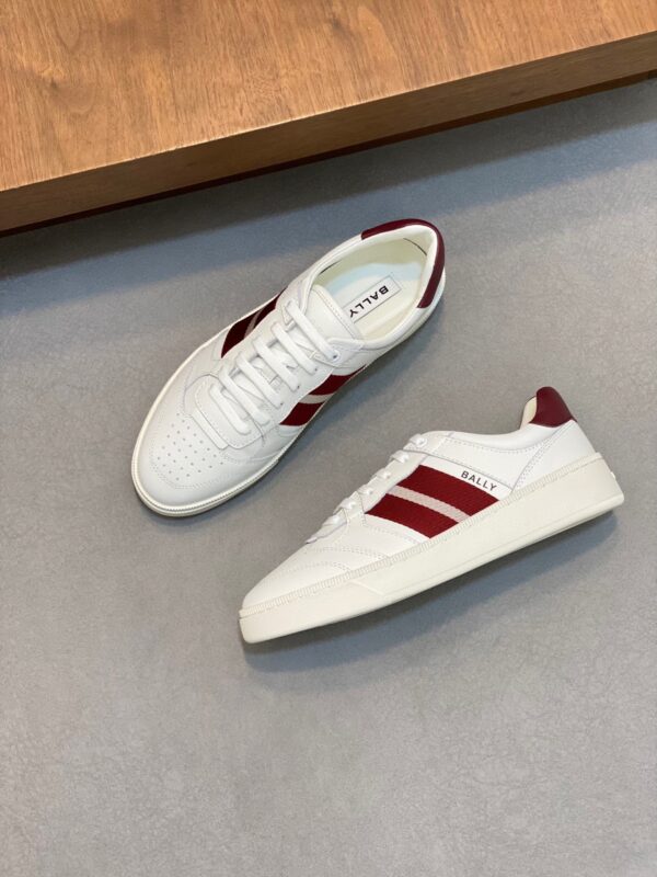 Bally Classic Fashionable Calf Leather Casual Sports Board Shoes - Image 5