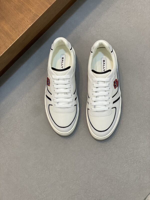 Bally New Raise Smooth Calf Leather Casual Sports Board Shoes - Image 2