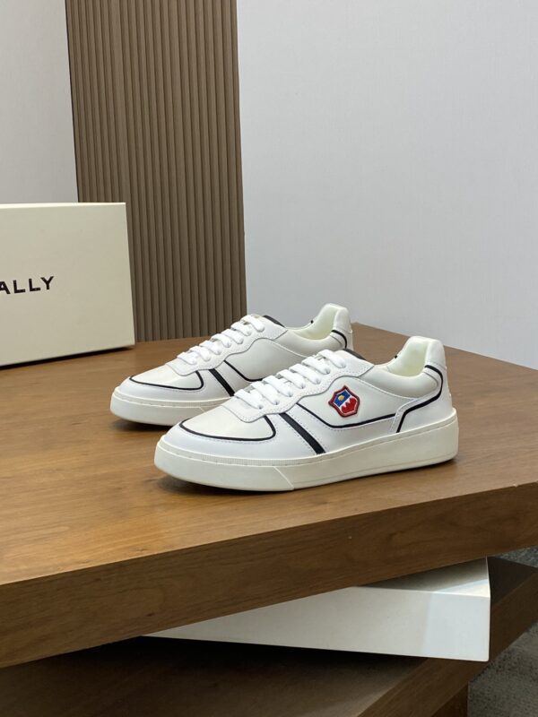 Bally New Raise Smooth Calf Leather Casual Sports Board Shoes