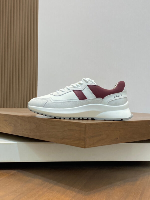 Bally Outine Series New Cowhide Leather Casual Sports Shoes - Image 3