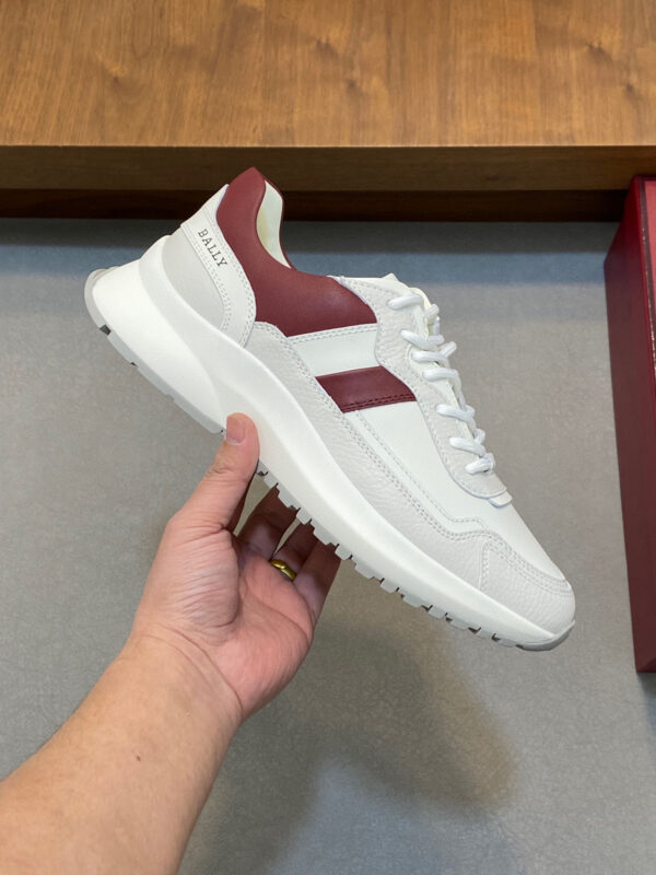 Bally Outine Series New Cowhide Leather Casual Sports Shoes - Image 4