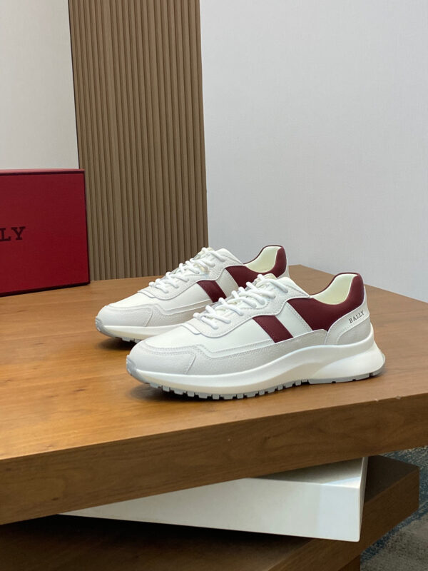 Bally Outine Series New Cowhide Leather Casual Sports Shoes