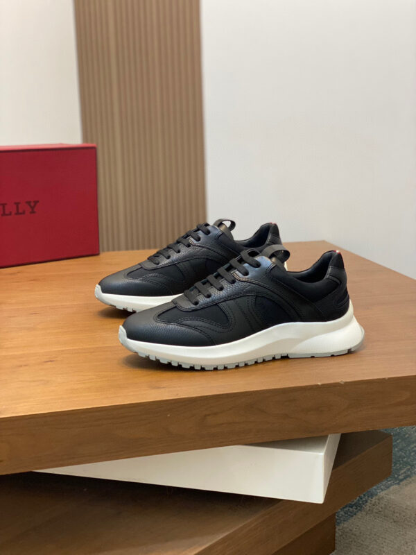 Bally Outine Series Cowhide Leather Casual Sports Shoes