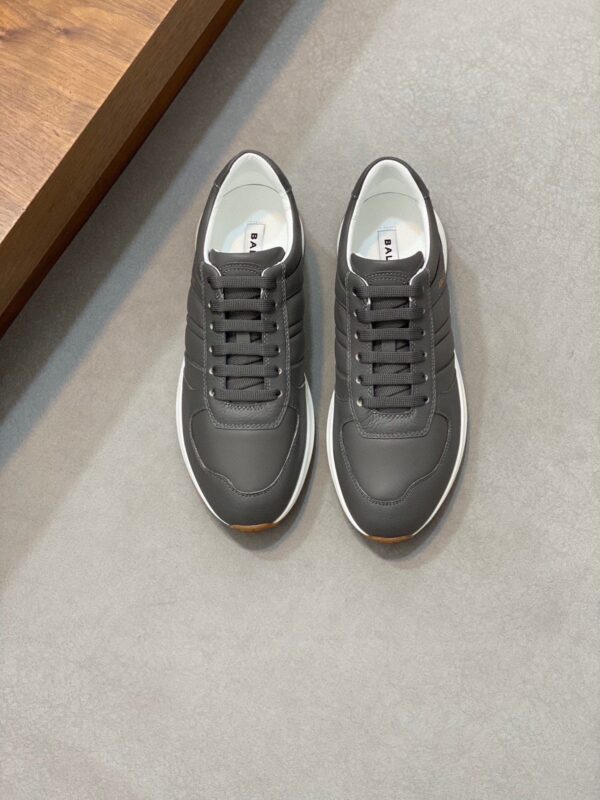 Bally Demmy Suede Cowhide Leather Paired With Mesh Sneakers - Image 2