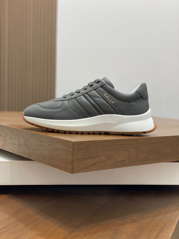 Bally Demmy Suede Cowhide Leather Paired With Mesh Sneakers - Image 3
