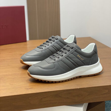 Bally Demmy Suede Cowhide Leather Paired With Mesh Sneakers