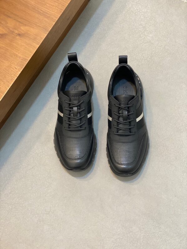 Bally Demmy Suede Leather Paired With Mesh Sneakers - Image 2