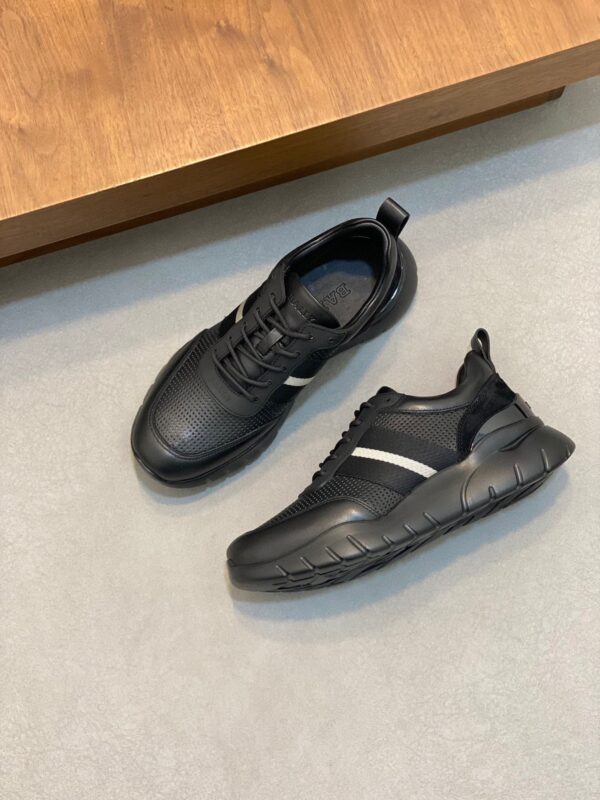 Bally Demmy Suede Leather Paired With Mesh Sneakers - Image 5