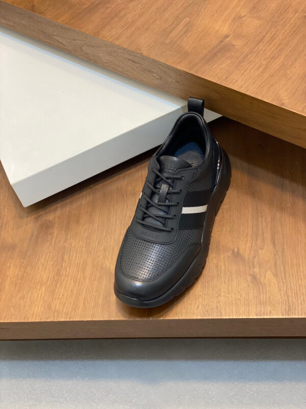 Bally Demmy Suede Leather Paired With Mesh Sneakers - Image 6