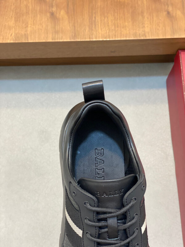 Bally Demmy Suede Leather Paired With Mesh Sneakers - Image 7