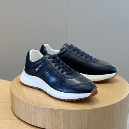 Bally Outline Series Men's Cowhide Leather Casual Sports Shoes