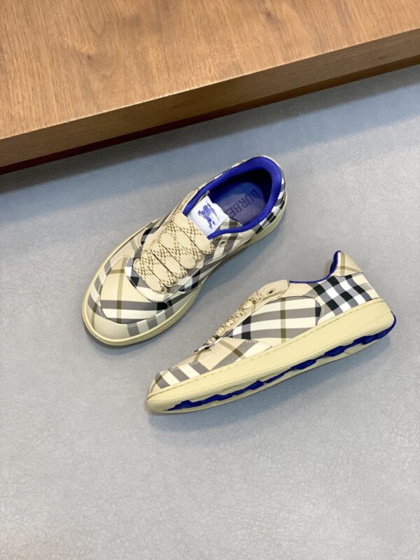 Burberry New War Horse Plaid Casual Sports Shoes - Image 5