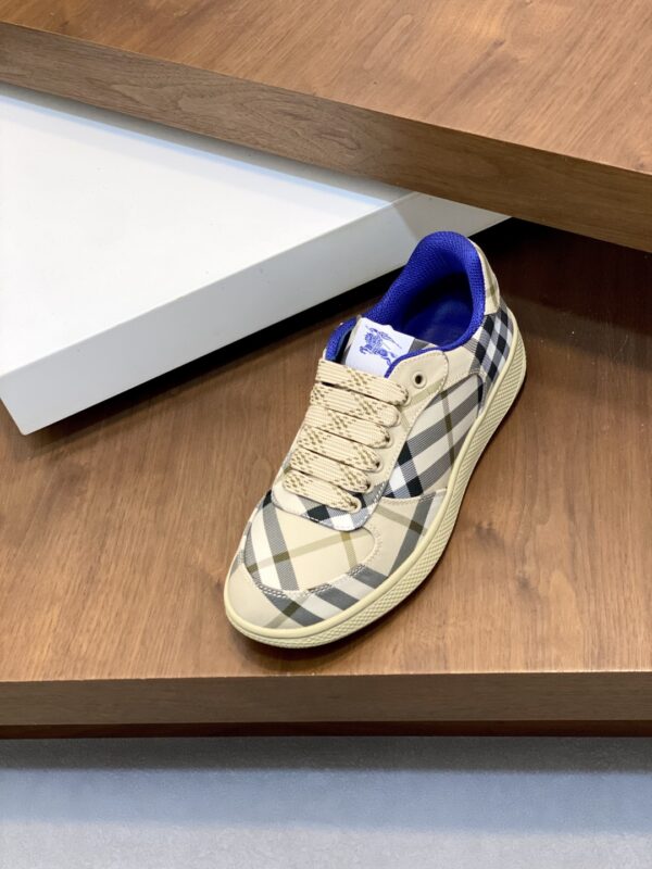 Burberry New War Horse Plaid Casual Sports Shoes - Image 6
