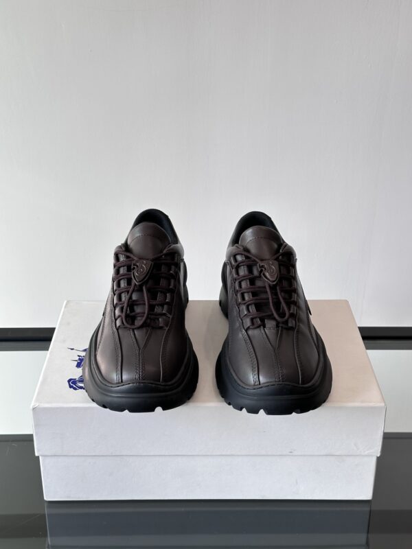Burberry Neptune Autumn And Winter Collection Calfskin Sneakers - Image 3