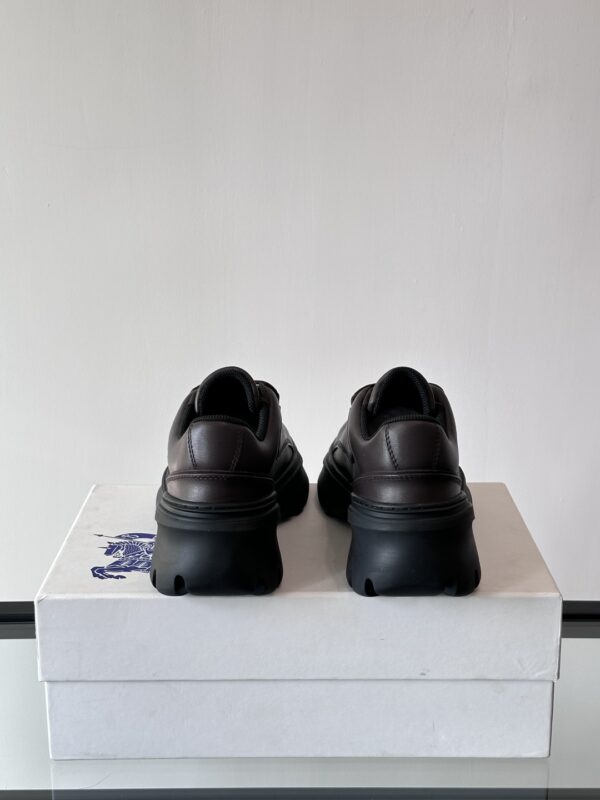 Burberry Neptune Autumn And Winter Collection Calfskin Sneakers - Image 7