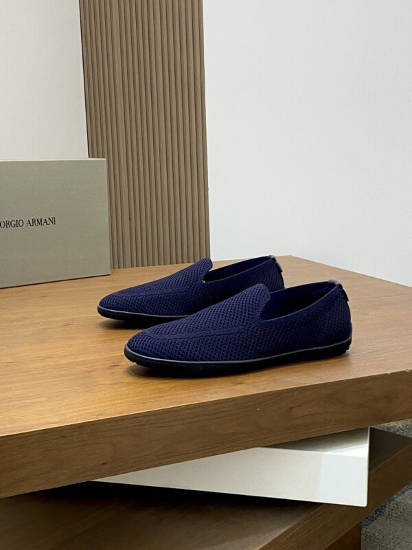 Giorgio Armani Gyo Series Mesh Breathable Loafers