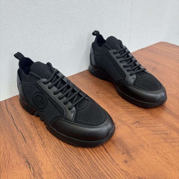Giorgio Armani Men's Spring And Summer Fly Woven Set Casual Sports Shoes - Image 3