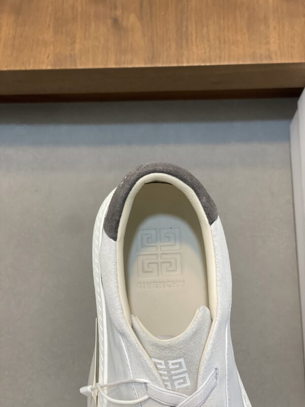 Givenchy Nappa Patchwork Suede Calf Leather Casual Sports Shoes - Image 7