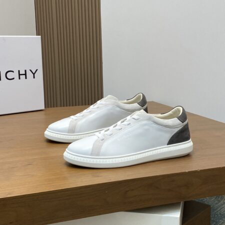 Givenchy Nappa Patchwork Suede Calf Leather Casual Sports Shoes