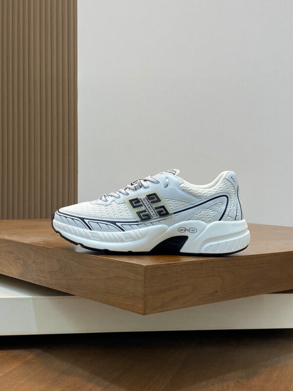 Givenchy Men's Cowhide Leather Height Increasing Casual Sports Shoes - Image 3