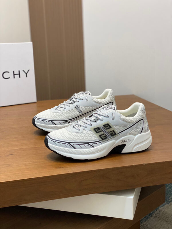 Givenchy Men's Cowhide Leather Height Increasing Casual Sports Shoes