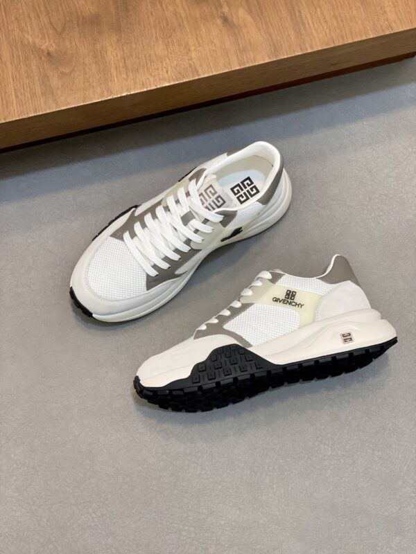 Givenchy Men's Cowhide Leather Thick Soled Casual Sports Shoes - Image 5
