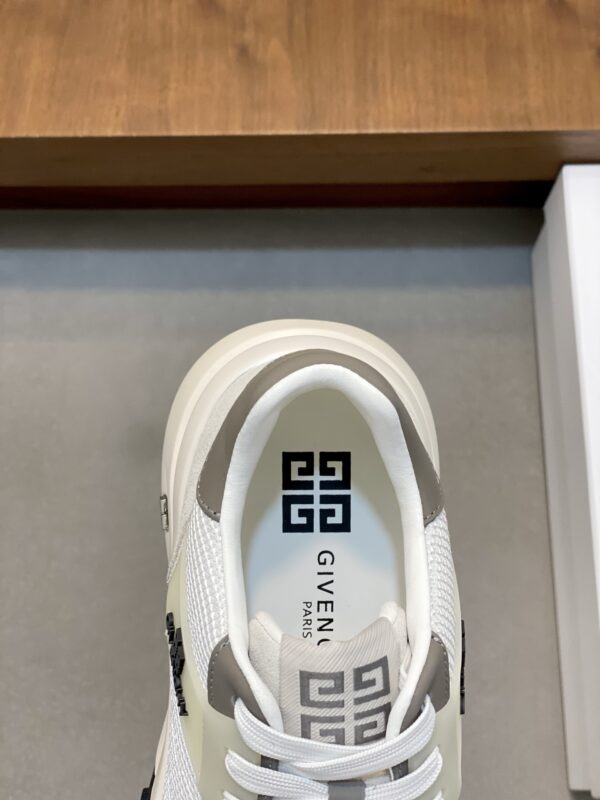 Givenchy Men's Cowhide Leather Thick Soled Casual Sports Shoes - Image 7