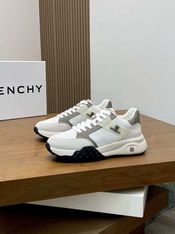 Givenchy Men's Cowhide Leather Thick Soled Casual Sports Shoes