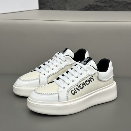 Givenchy Men's Calf Leather Thick Soled Casual Sports Shoes
