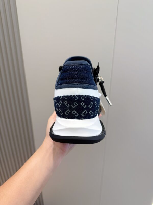 Givenchy Spectre Monogram 72 Denim Low Cut Sports Shoes - Image 6